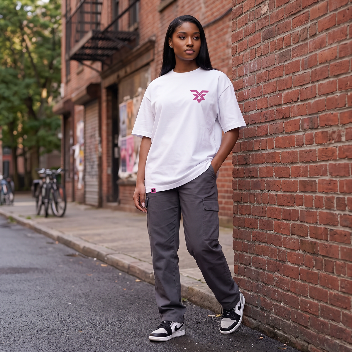 POWER & GROWTH TEE - WHITE
