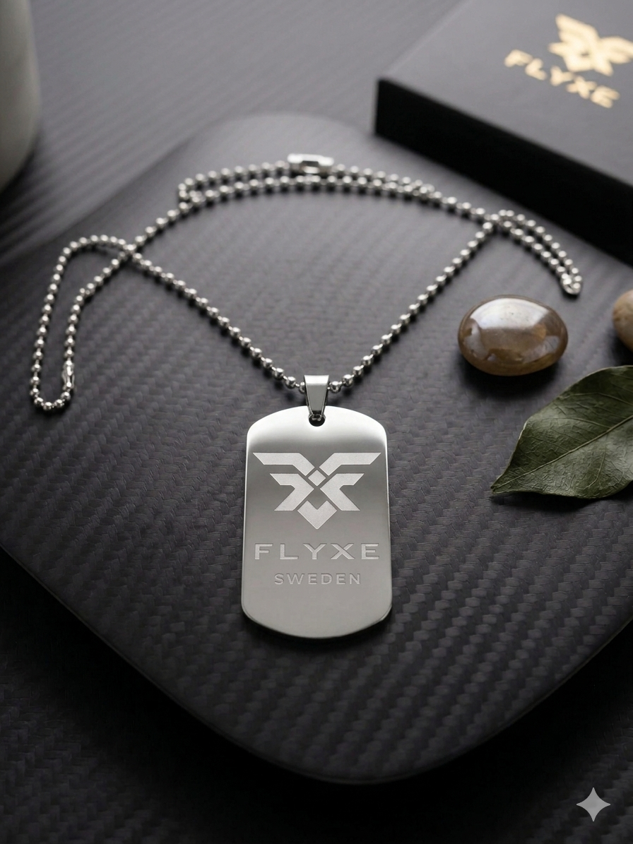 FLYXE DOG TAG - SILVER