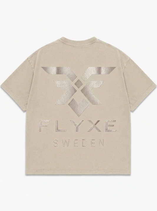 ICON TEE - ACID BEIGE