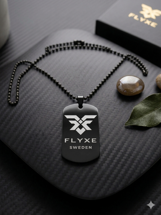 FLYXE DOG TAG — BLACK