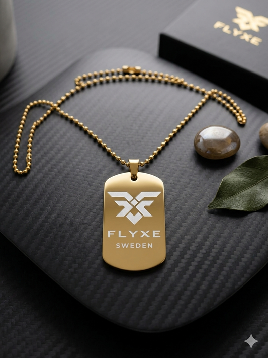 FLYXE DOG TAG - GOLD