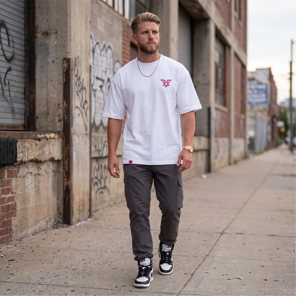POWER & GROWTH TEE - WHITE